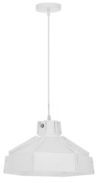LAMPA SUFITOWA WISZĄCA LOFT BIAŁA DONA W1