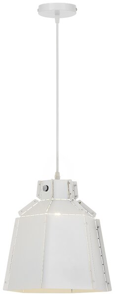 LAMPA SUFITOWA WISZĄCA LOFT BIAŁA MONA W1