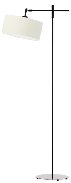 Lampa stojąca podłogowa przegubowa regulowana z abażurem walec 30cm SALIX