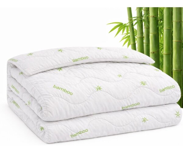 Kołdra 140x200 całoroczna antyalergiczna BAMBOO BAMBUSOWA PL | PREMIUM