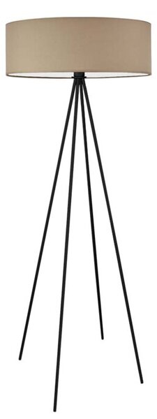 Lampa stojąca podłogowa trójnóg z abażurem walec SOLARIS