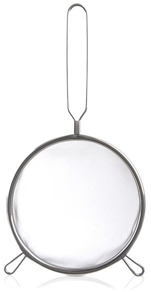 Sitko kuchenne stalowe z uchwytem 16 cm