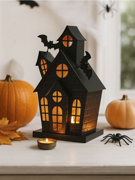 Sinsay - Świecznik Halloween - czarny