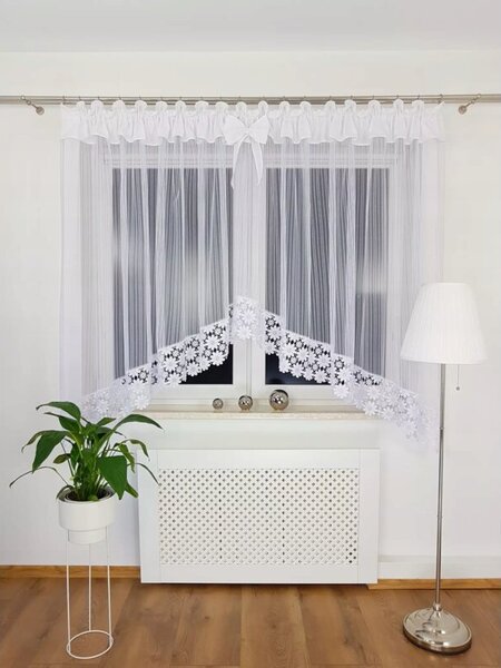 Firana gotowa z markizety w prÄ Å¼ki 400x160cm