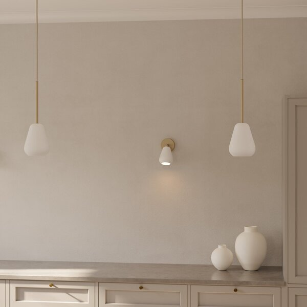 Lampa Wisząca Nuura Aps, Anoli Spot, ściemnialny, biały, salon, metal, skandynawski