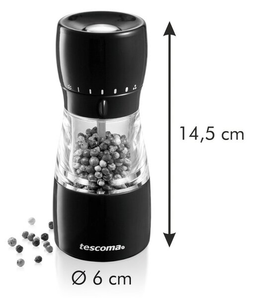 Tescoma Młynek do pieprzu VITAMINO, 15 cm, 15 cm