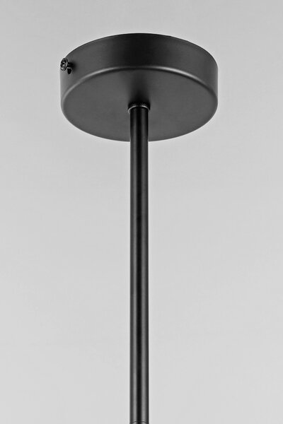 NOWOCZESNA LAMPA SUFITOWA WISZĄCA CZARNA FINO W3