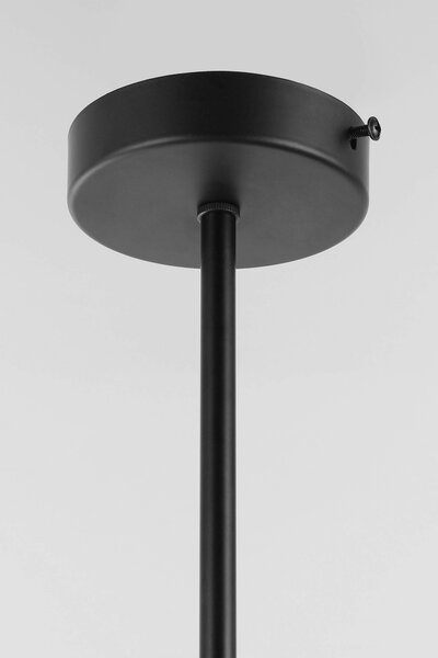 NOWOCZESNA LAMPA SUFITOWA WISZĄCA CZARNA LEDO W3 LONG