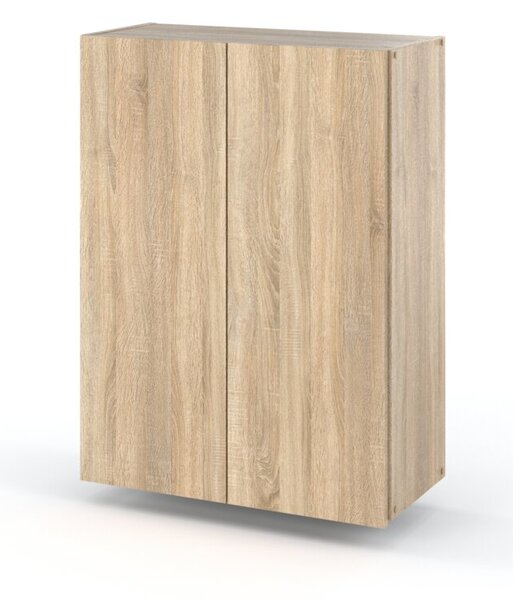 Szafka Łazienkowa Wisząca STIVMEBLE 60cm Słupek Łazienkowy Szafka Dąb Sonoma 60x30x80 cm