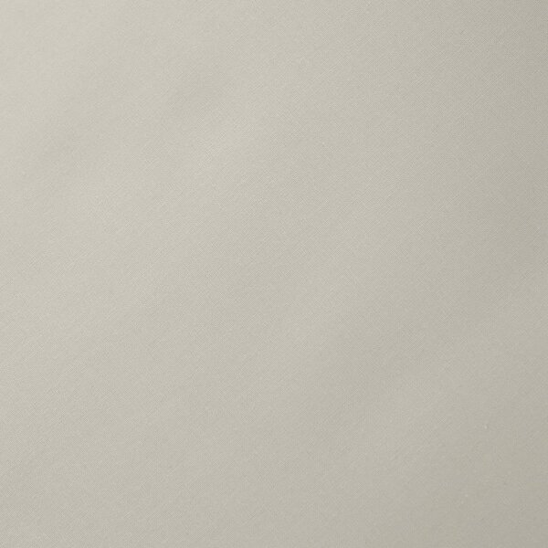 Beżowe prześcieradło z perkalu bawełnianego z gumką 185x200 cm Cotton Percale – Bianca