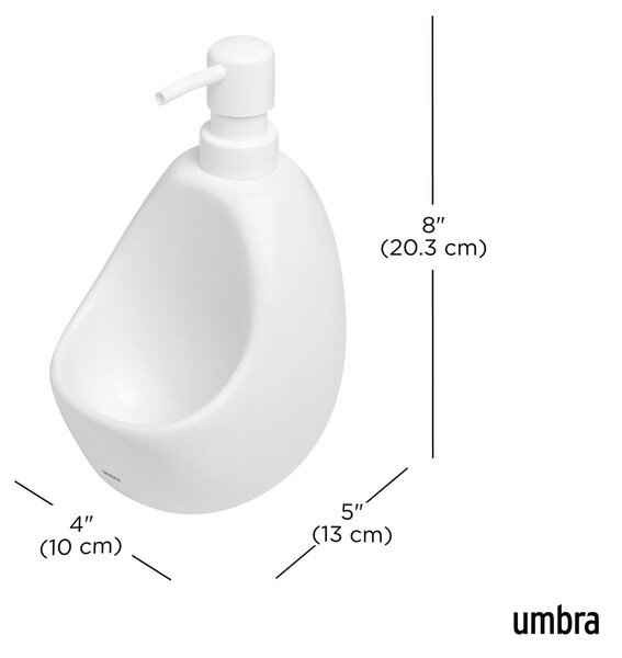 Biały ceramiczny dozownik do mydła 590 ml Joey – Umbra