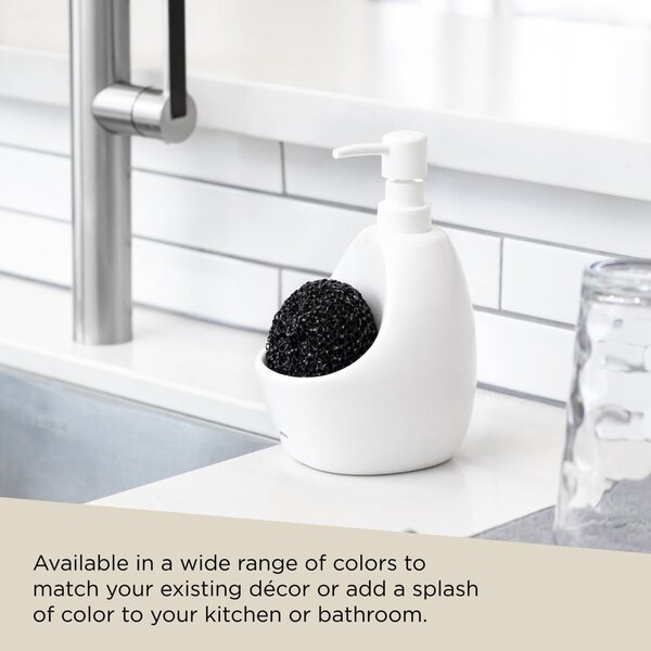 Biały ceramiczny dozownik do mydła 590 ml Joey – Umbra