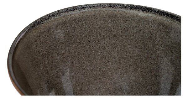 Szare kamionkowe miski zestaw 4 szt. 1,5 l Selma – House Nordic
