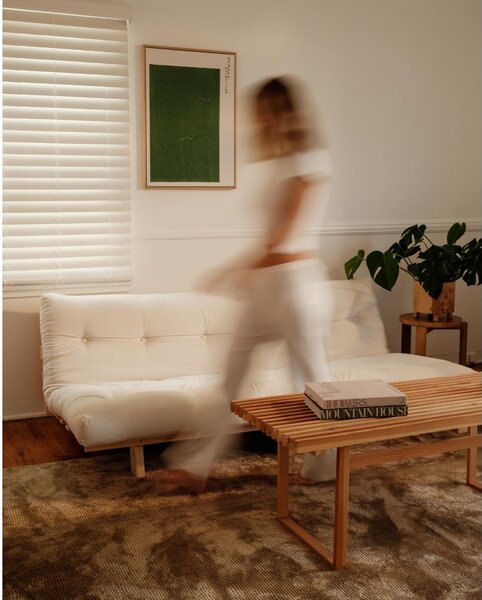 Sofa rozkładana Karup Design Lean Raw Linen