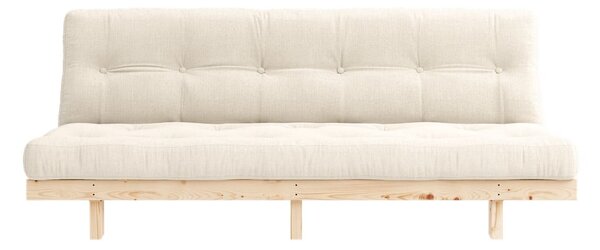 Szarobeżowa lniana sofa 200 cm Lean – Karup Design