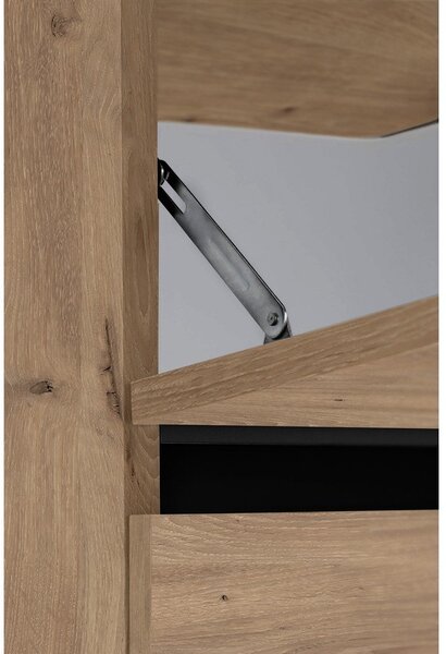 Szafka pod umywalkę w dekorze dębu 80x55 cm Wisla – Støraa