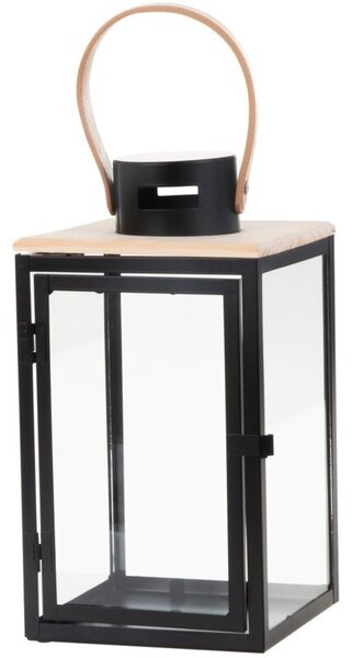 Lampion MY HOME Dark Leather 66582 Czarno-ecru