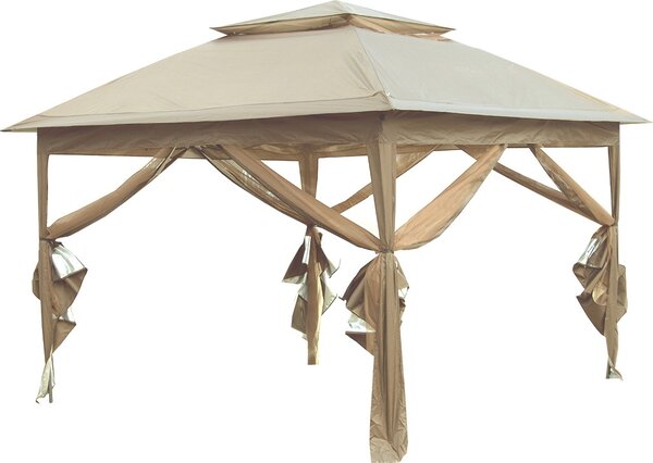 Pawilon ogrodowy Marimex z moskitier (3 x 3 x 2,9 m) – beowy