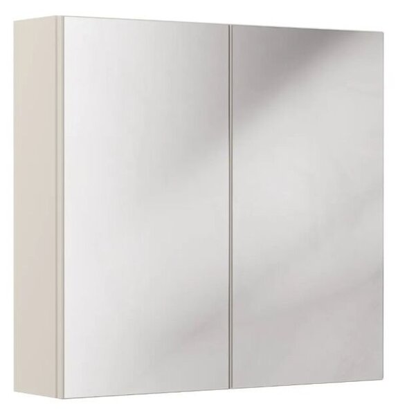 Szafka łazienkowa BELLA CASHMERE 84-80-2D 80cm kaszmirowa z lustrem
