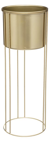 Kwietnik metalowy stojący, 2 sztuki, 58 cm