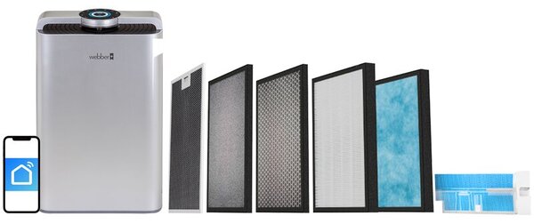 Oczyszczacz powietrza WEBBER AP9700 WIFI-S Wi‑Fi