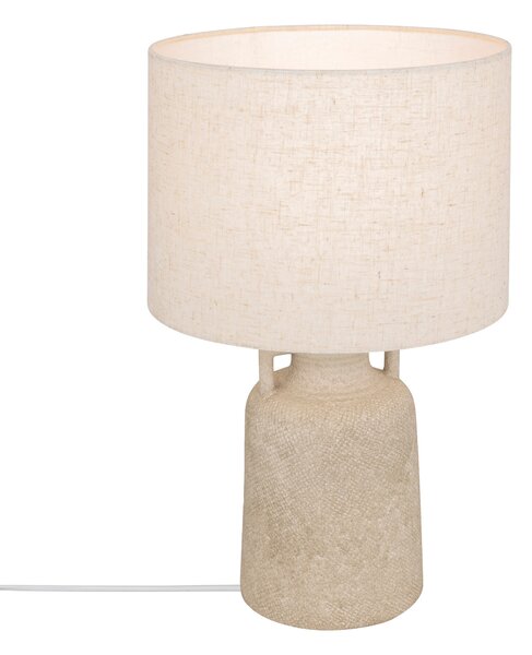 Lampa stołowa z kamionkową podstawą GIBUS, Ø 28 x 45,5 cm