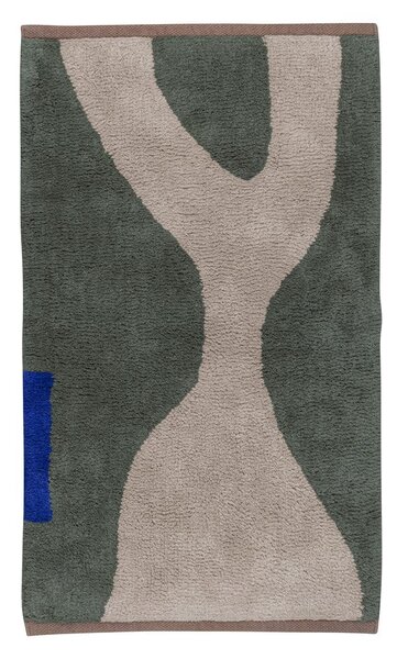 Ciemnozielony bawełniany dywan odpowiedni do prania 50x80 cm Figura – Mette Ditmer Denmark