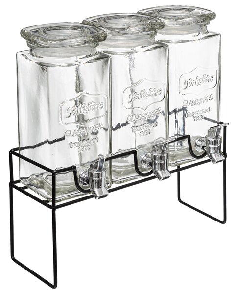 Dystrybutor do napojów MODERN na stojaku, 3 x 1,5 L