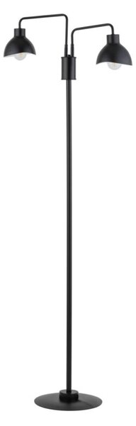 Lampa podłogowa nowoczesna dekoracyjna czarna podwójna 2xE27 15W Holi Sigma Lighting