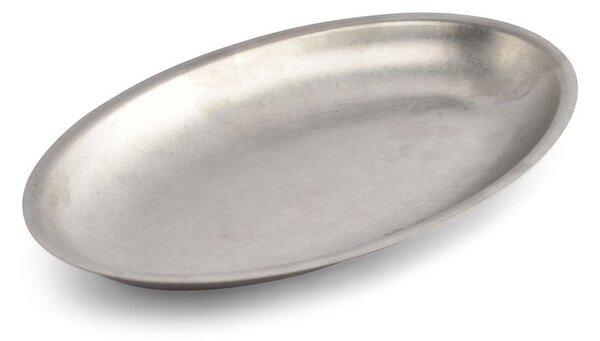 Taca do serwowania ze stali nierdzewnej 18,5x30 cm Serve – BonBistro