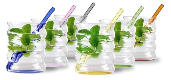 Szklanki zestaw ze szkła borokrzemowego 6 szt. 350 ml Volo – Vialli Design