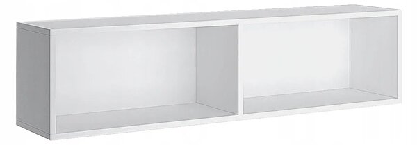 Biała Minimalistyczna Półka Ścienna G8-H06