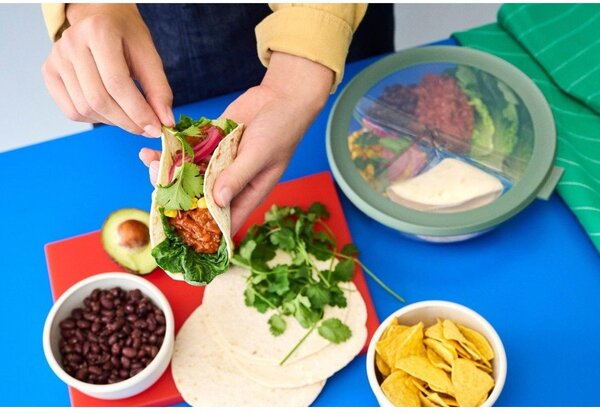 Lunchbox z podziałką Cirqula – Mepal