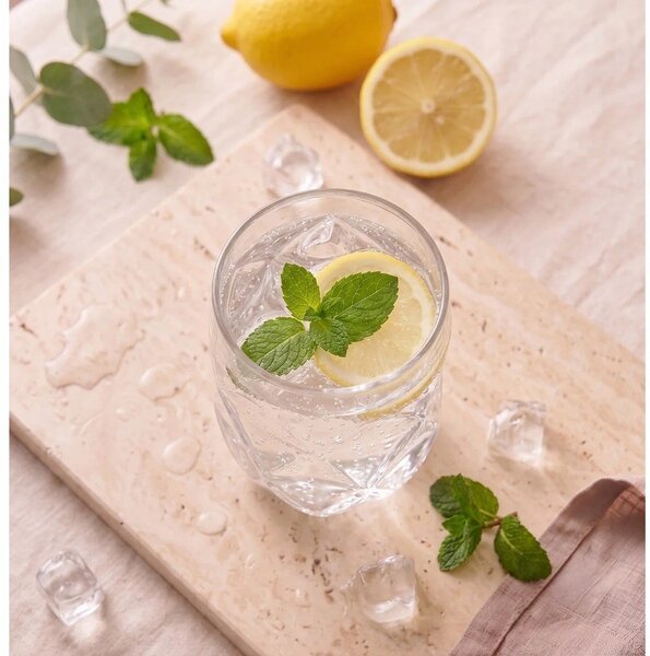 Szklanki zestaw ze szkła borokrzemowego 6 szt. 400 ml Geo – Vialli Design