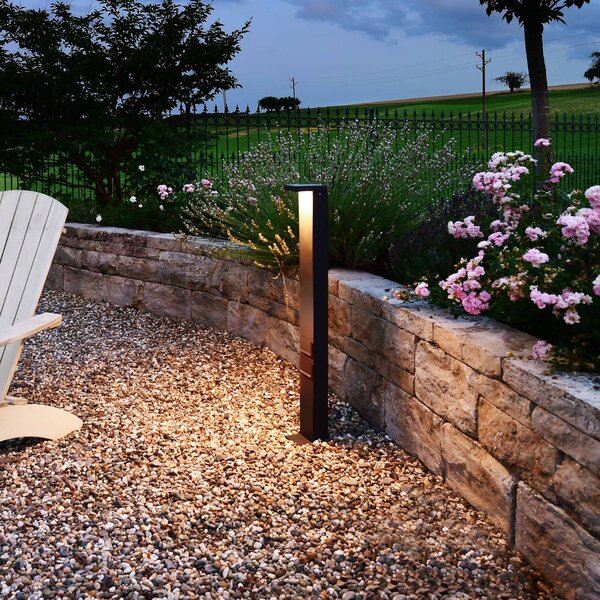 Deko-Light Słupek oświetleniowy LED Lerna, aluminiowy / szary / cynkowy, aluminium, nowoczesny