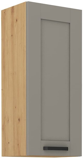 Szafka kuchenna wisząca górna LUNA 40 G-90 1F Gliniasty Szary/Dąb Artisan