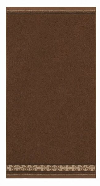 Ręcznik Rondo 2, 70x140, Brązowy-BR-025T