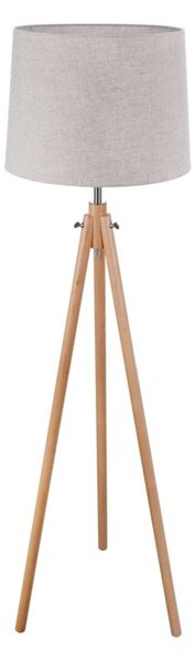 Lampa podłogowa beżowa z abażurem Calvin Maytoni Z177-FL-01-BR