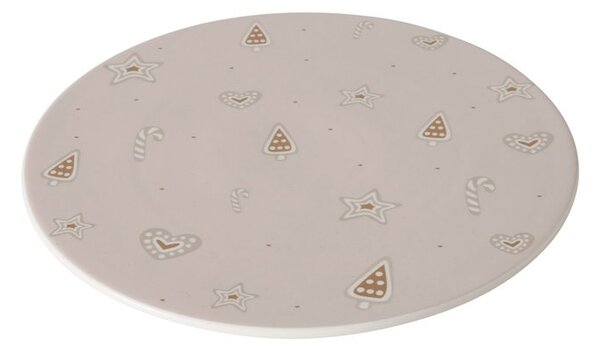 Płaska patera ceramiczna BAKERY, Ø30 cm