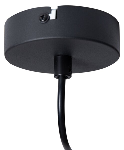 Nowoczesna lampa wisząca czarna 38 cm - Sphaera