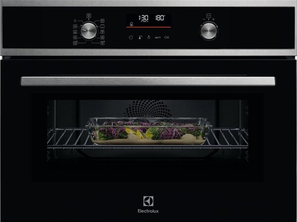 Piekarnik ELECTROLUX CombiQuick 600 EVL6E49X Elektryczny z mikrofalą Stal szlachetna