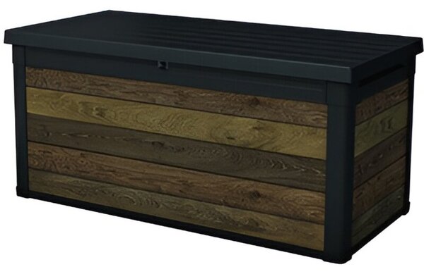 Skrzynia ogrodowa KETER Signature Deco 570L Brązowo-szary