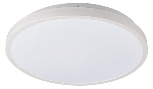 Biały plafon Agnes Round S - LED, 4000K, IP44