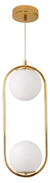 Lampa wisząca Costa Duo - 50cm, złota