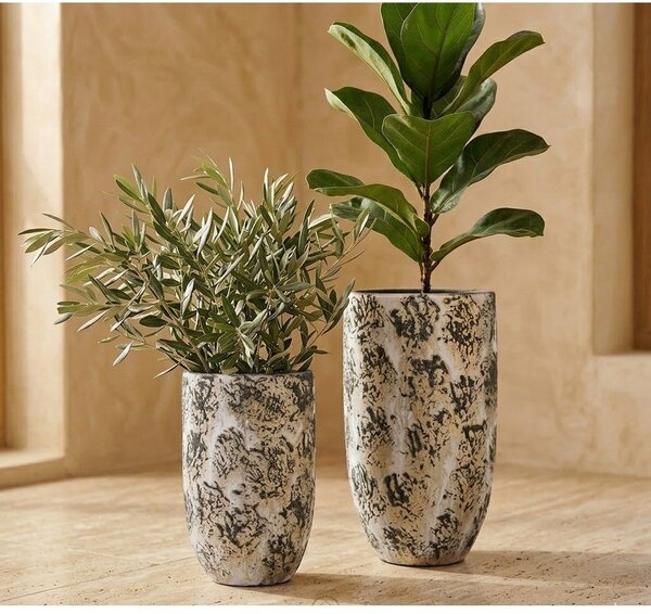 Ceramiczna ręcznie wykonana doniczka ø 22 cm Barreiro – Ego Dekor