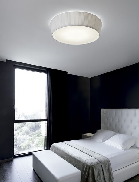 Biała lampa sufitowa Plafonet 60 - LED