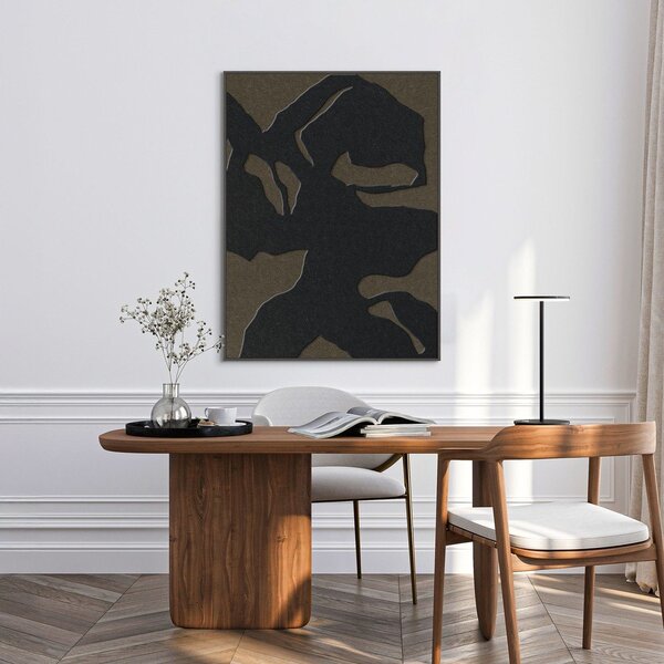 Obraz akustyczny 3D z ramą w zestawie 90x120 cm Silent Shadows 1 – Malerifabrikken