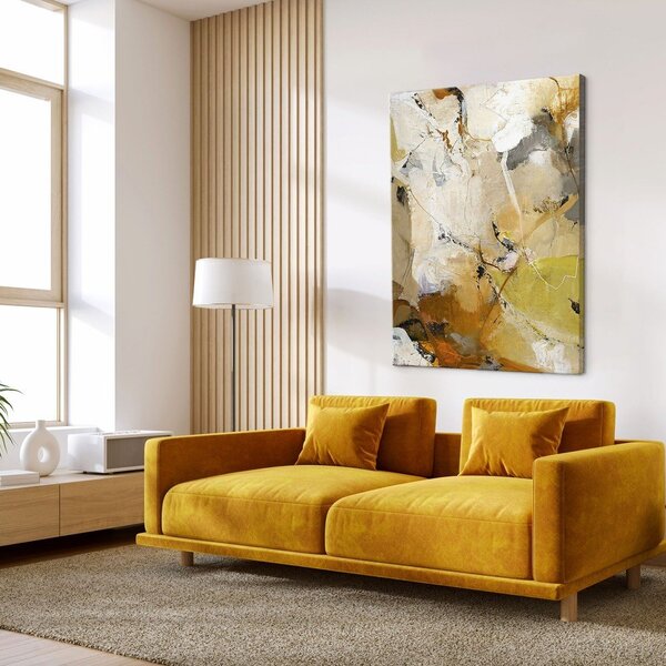 Obraz drukowany z ręcznie malowanymi elementami na płótnie 90x118 cm Everlast – Malerifabrikken