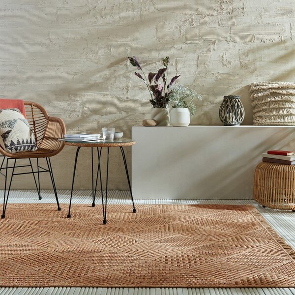 Dywan odpowiedni na zewnątrz w naturalnym kolorze 120x170 cm Nora Diamond – Flair Rugs
