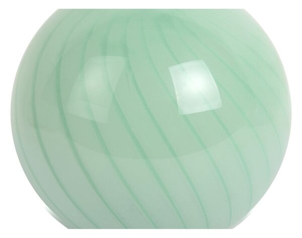 Jasnozielona lampa stołowa ze szklanym kloszem (wysokość 17 cm) Summer Globe – Leitmotiv